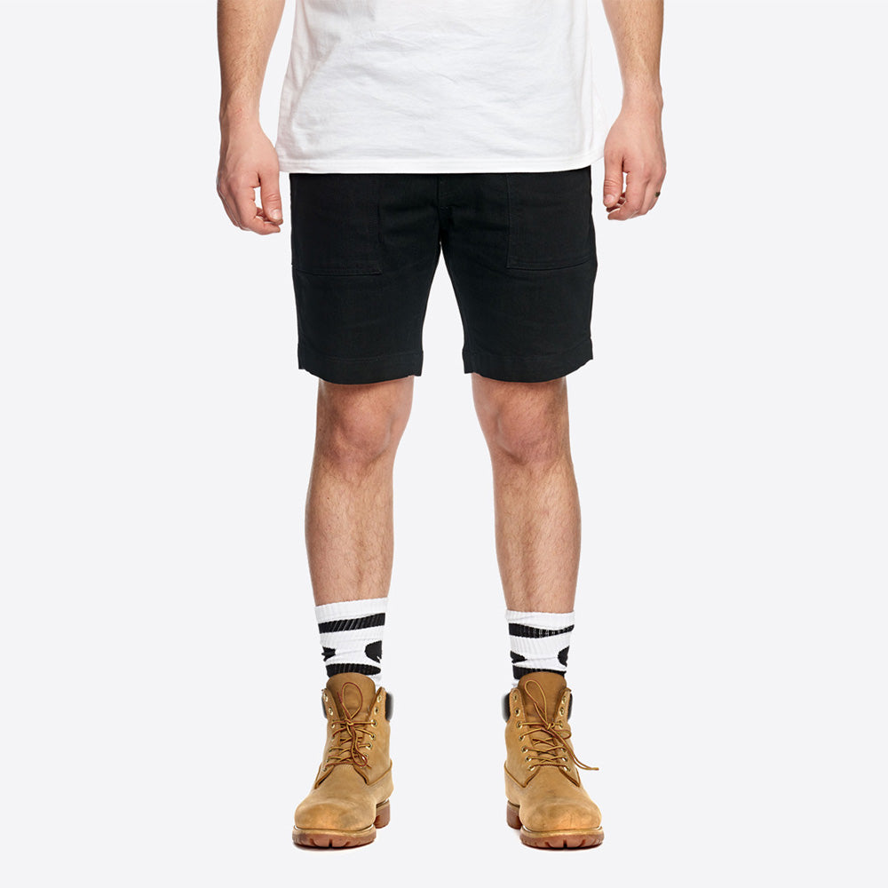 Saint Works Twill Short Black 4056B